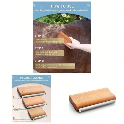 【New style】Dog Brush Shedding Pet Hair Removal, Grooming Supplies, Deshedding Dog Brush Combs Cleaning Grooming Short And Long