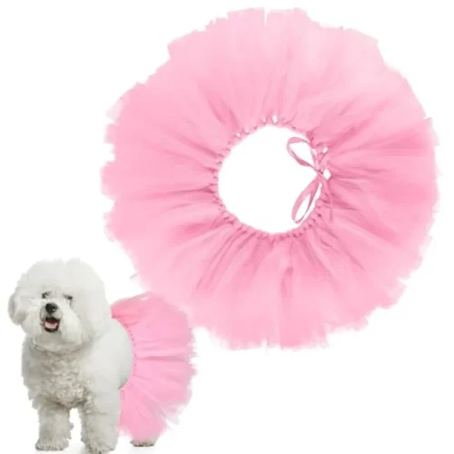 Dog Tutu Tulle Tutu for Dogs Small Large Medium Puppy Dress Ballerina Costume Skirt for Holiday Puppy Cats Bunny Pet Outfit Bir